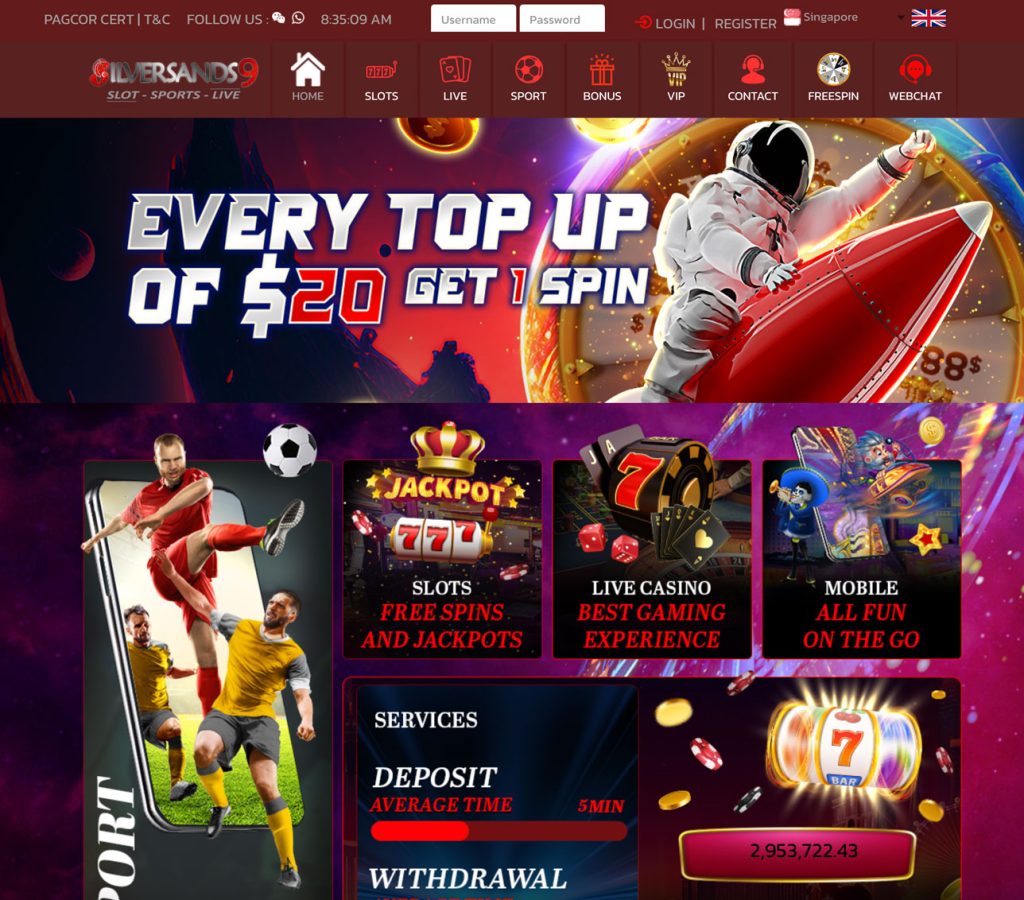 SilverSand9 Free Credit Casino Download